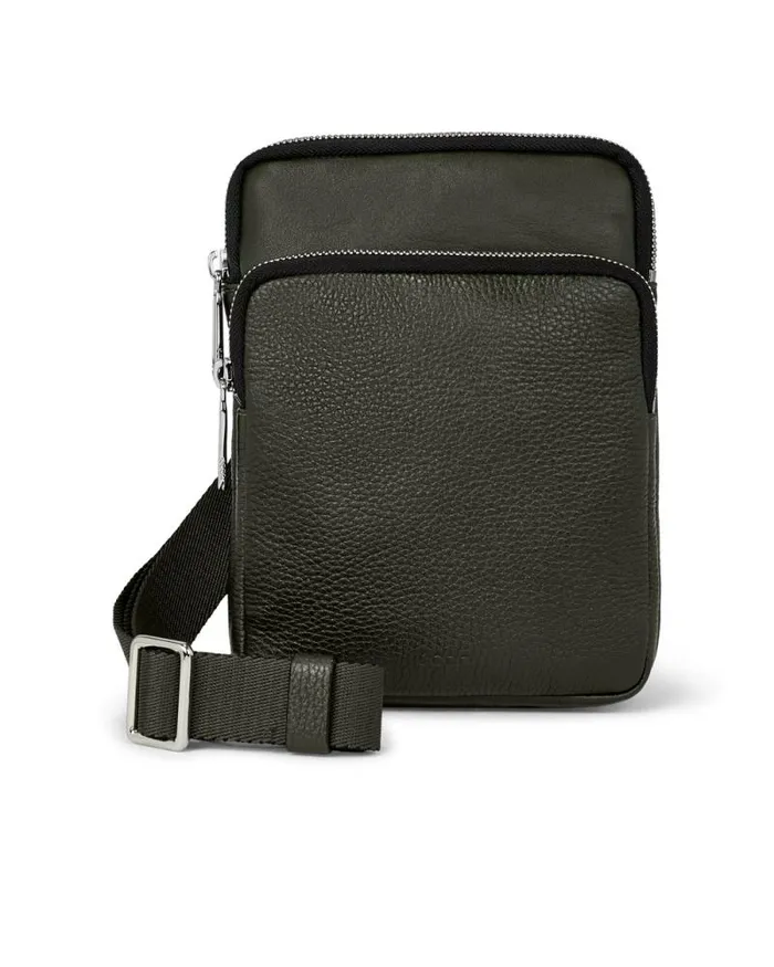 Ecco Crossbody and Shoulder Bags Bags and Accessories ECCO Flat Pouch Green