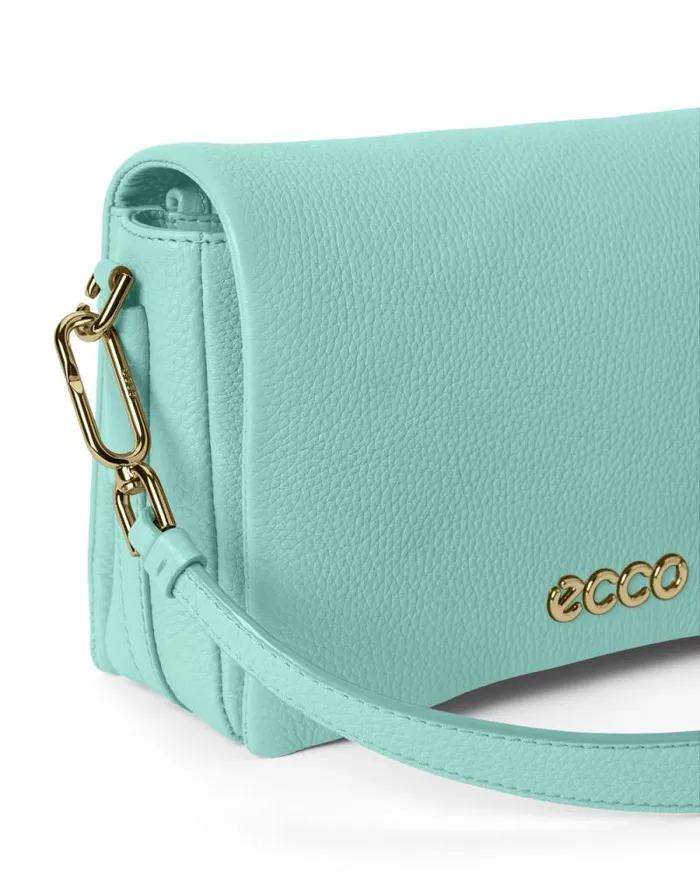 Ecco Crossbody and Shoulder Bags Bags and Accessories ECCO Pinch Large Soft Pebbled Blue Ecco Crossbody and Shoulder Bags Bags and Accessories ECCO Pinch Large Soft Pebbled Blue