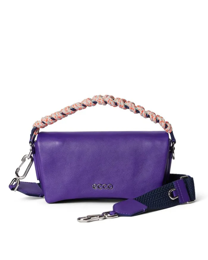 Ecco Crossbody and Shoulder Bags Bags and Accessories ECCO Pinch Medium Soft Smooth Purple Ecco Crossbody and Shoulder Bags Bags and Accessories ECCO Pinch Medium Soft Smooth Purple