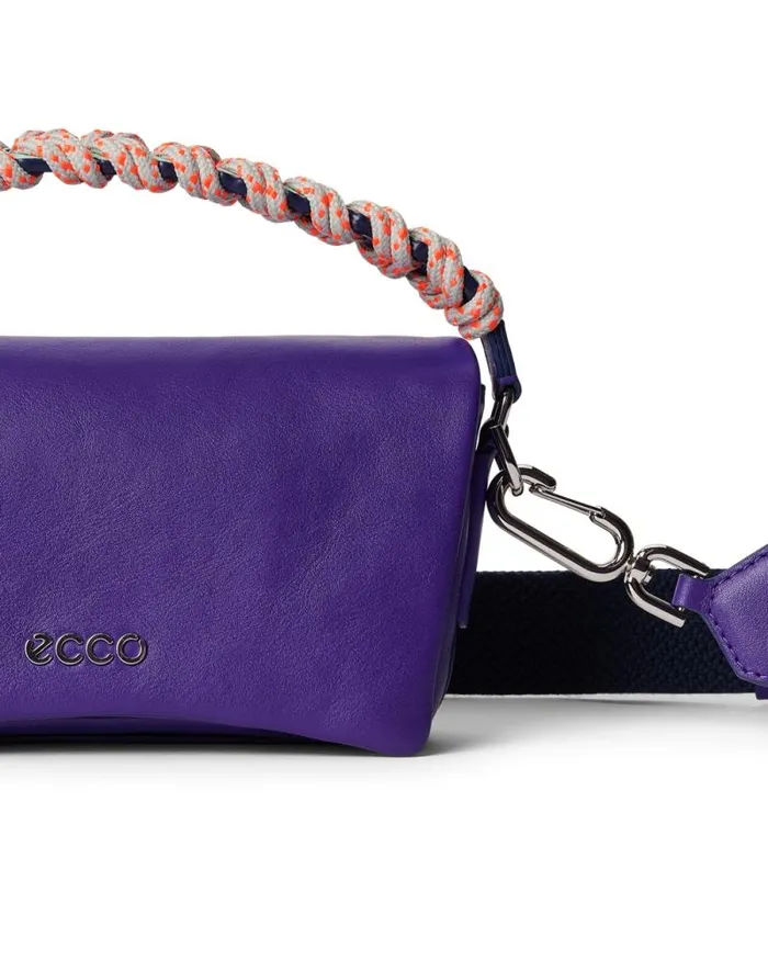 Ecco Crossbody and Shoulder Bags Bags and Accessories ECCO Pinch Medium Soft Smooth Purple Ecco Crossbody and Shoulder Bags Bags and Accessories ECCO Pinch Medium Soft Smooth Purple