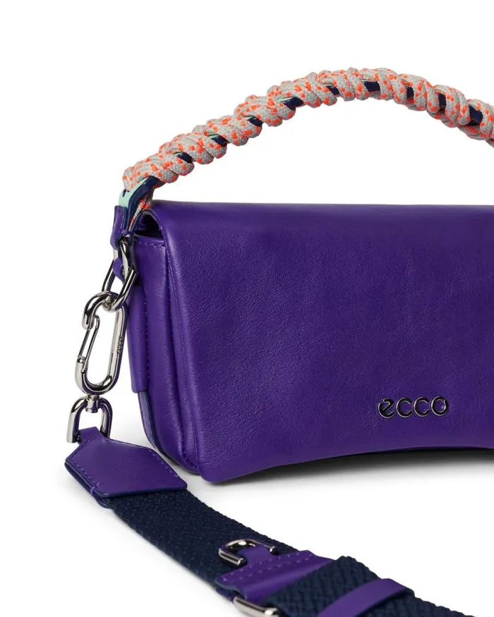 Ecco Crossbody and Shoulder Bags Bags and Accessories ECCO Pinch Medium Soft Smooth Purple Ecco Crossbody and Shoulder Bags Bags and Accessories ECCO Pinch Medium Soft Smooth Purple