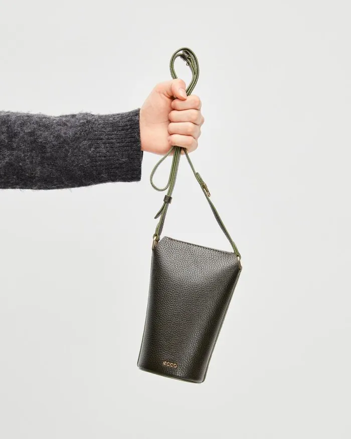 Ecco Crossbody and Shoulder Bags Bags and Accessories ECCO Pot Pebbled Pink Ecco Crossbody and Shoulder Bags Bags and Accessories ECCO Pot Pebbled Pink