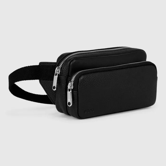 Ecco Crossbody and Shoulder Bags Bags and Accessories ECCO Textureblock Black