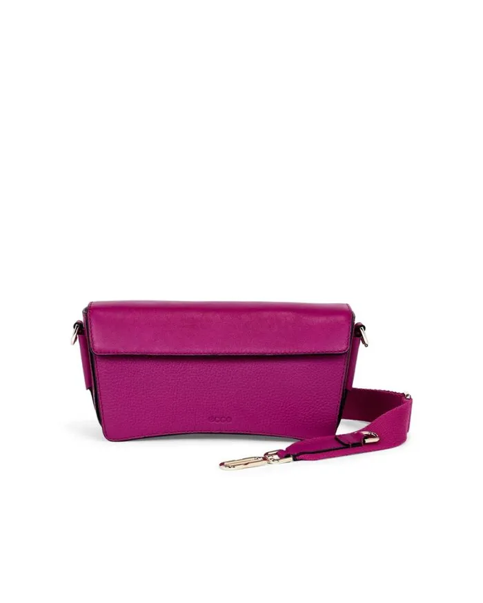 Ecco Crossbody and Shoulder Bags Bags and Accessories ECCO Textureblock Purple