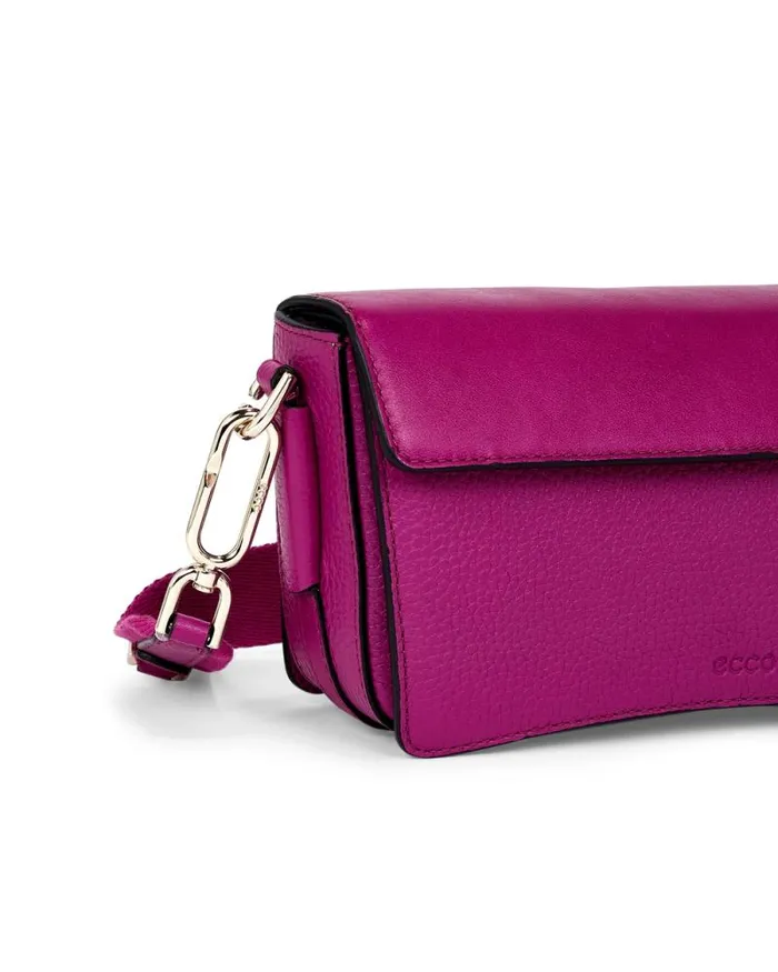 Ecco Crossbody and Shoulder Bags Bags and Accessories ECCO Textureblock Purple Ecco Crossbody and Shoulder Bags Bags and Accessories ECCO Textureblock Purple