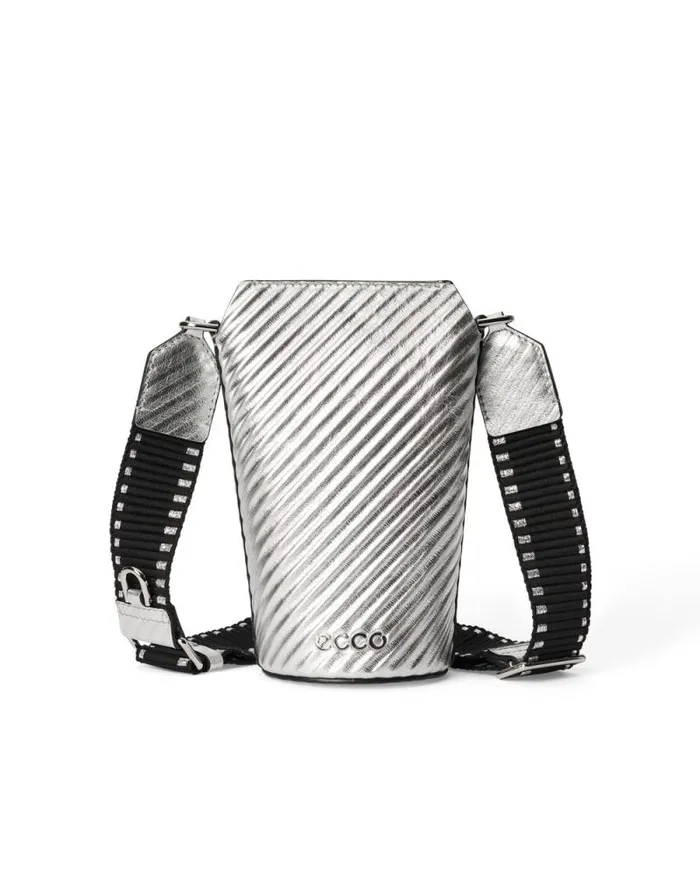Ecco Pot Bags Bags and Accessories ECCO Pot Metallic Silver