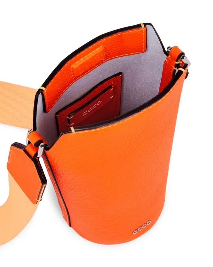 Ecco Pot Bags Bags and Accessories ECCO Pot Pop Pebbled Orange Ecco Pot Bags Bags and Accessories ECCO Pot Pop Pebbled Orange