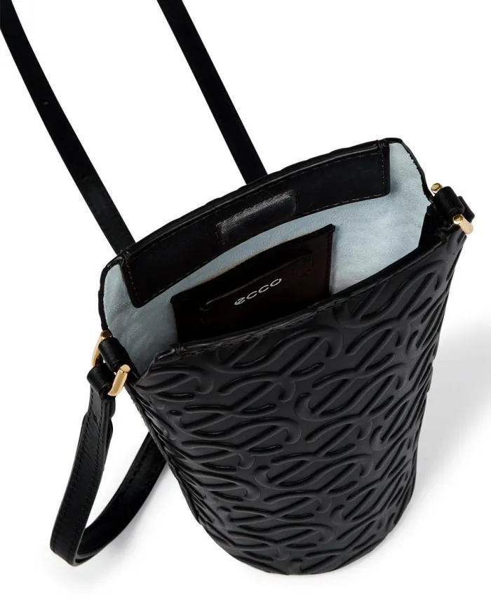 Ecco Pot Bags Bags and Accessories ECCO Pot Wave Black Ecco Pot Bags Bags and Accessories ECCO Pot Wave Black