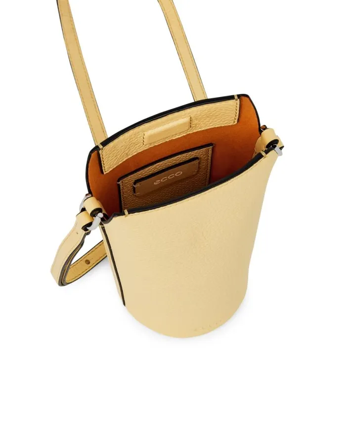 Ecco Pot Bags Bags and Accessories ECCO Textureblock Pot Yellow Ecco Pot Bags Bags and Accessories ECCO Textureblock Pot Yellow