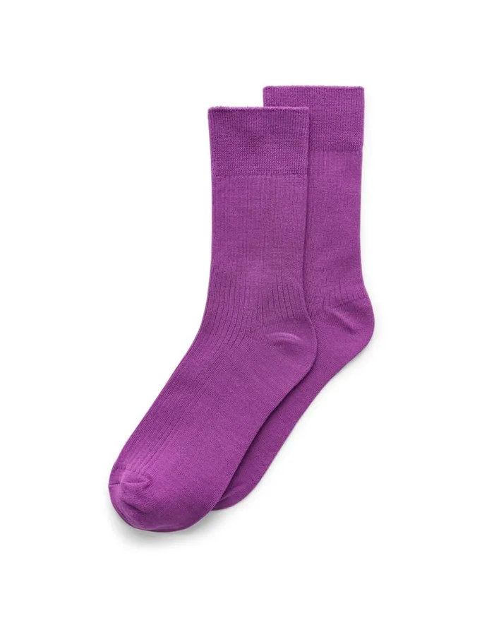 Ecco Socks Women ECCO Vibe Ribbed Purple