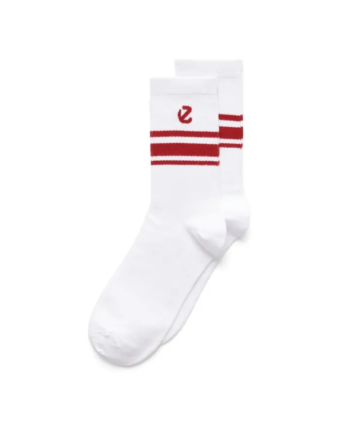Ecco Socks WomenMen ECCO Retro 2pack White Ecco Socks WomenMen ECCO Retro 2pack White
