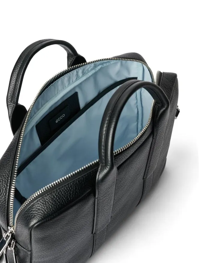 Ecco Totes and Handbags Bags and Accessories ECCO Flat Pouch Pebbled Black Ecco Totes and Handbags Bags and Accessories ECCO Flat Pouch Pebbled Black