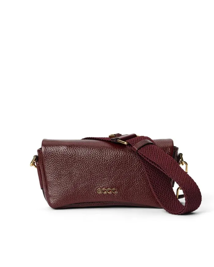 Ecco Totes and Handbags Bags and Accessories ECCO Pinch Medium Soft Shine Pebbled Red Ecco Totes and Handbags Bags and Accessories ECCO Pinch Medium Soft Shine Pebbled Red