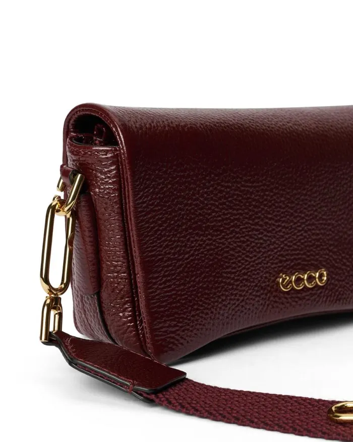 Ecco Totes and Handbags Bags and Accessories ECCO Pinch Medium Soft Shine Pebbled Red Ecco Totes and Handbags Bags and Accessories ECCO Pinch Medium Soft Shine Pebbled Red