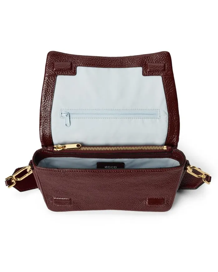 Ecco Totes and Handbags Bags and Accessories ECCO Pinch Medium Soft Shine Pebbled Red Ecco Totes and Handbags Bags and Accessories ECCO Pinch Medium Soft Shine Pebbled Red