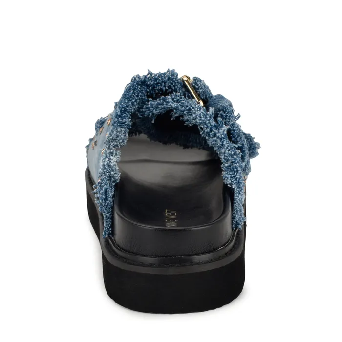 Eleny Buckle Slide Sandals Eleny Buckle Slide Sandals