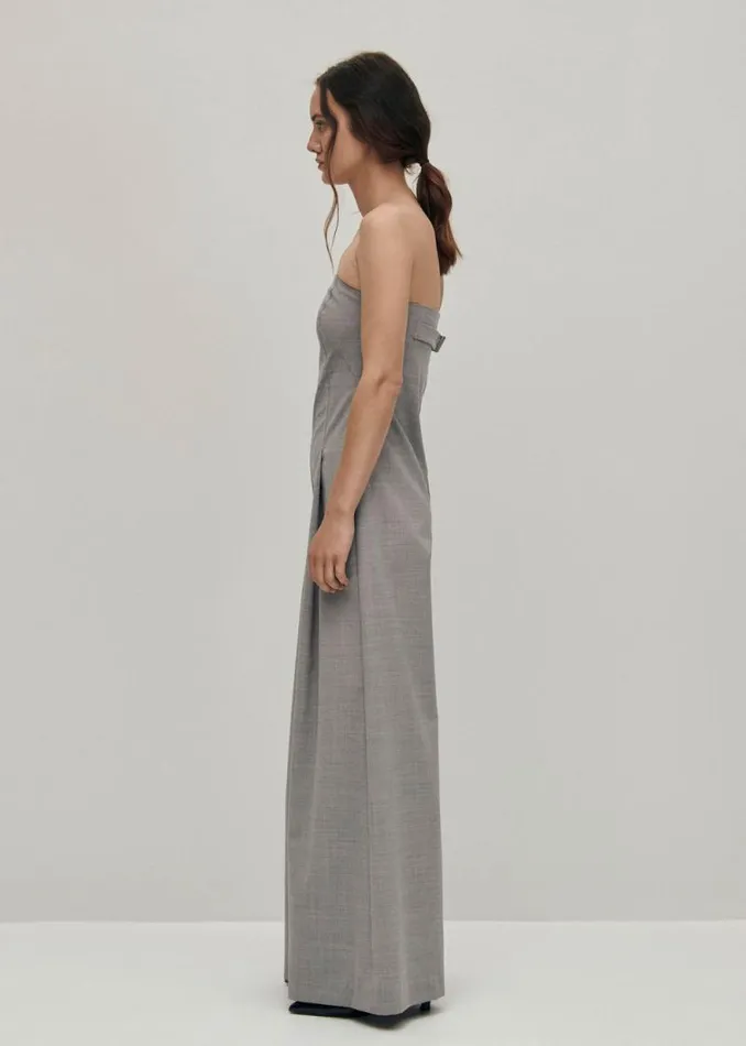 Elisa Grey Jumpsuit Women ALOHAS Dresses