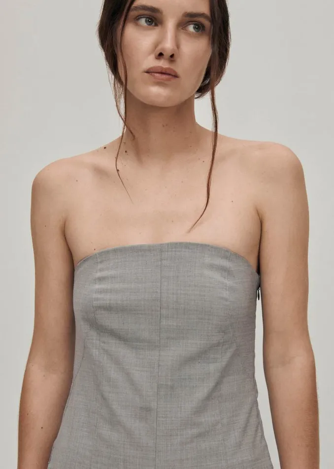 Elisa Grey Jumpsuit Women ALOHAS Dresses