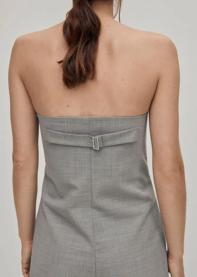 Elisa Grey Jumpsuit Women ALOHAS Dresses