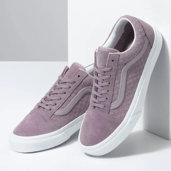 Emboss Mini Check Old Skool NirvanaTrue White Classics Shoes Vans MenWomen Emboss Mini Check Old Skool NirvanaTrue White Classics Shoes Vans MenWomen