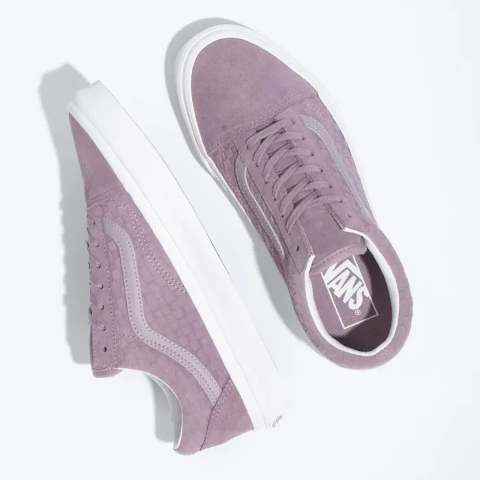 Emboss Mini Check Old Skool NirvanaTrue White Classics Shoes Vans MenWomen Emboss Mini Check Old Skool NirvanaTrue White Classics Shoes Vans MenWomen