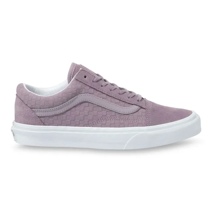 Emboss Mini Check Old Skool NirvanaTrue White Classics Shoes Vans MenWomen Emboss Mini Check Old Skool NirvanaTrue White Classics Shoes Vans MenWomen