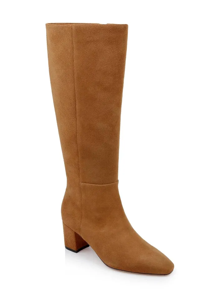 Eugenie Suede Boot Biscotti Suede Women L039Agence Boots and Booties Eugenie Suede Boot Biscotti Suede Women L039Agence Boots and Booties