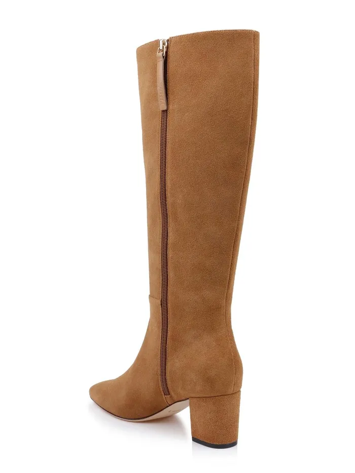 Eugenie Suede Boot Biscotti Suede Women L039Agence Boots and Booties Eugenie Suede Boot Biscotti Suede Women L039Agence Boots and Booties