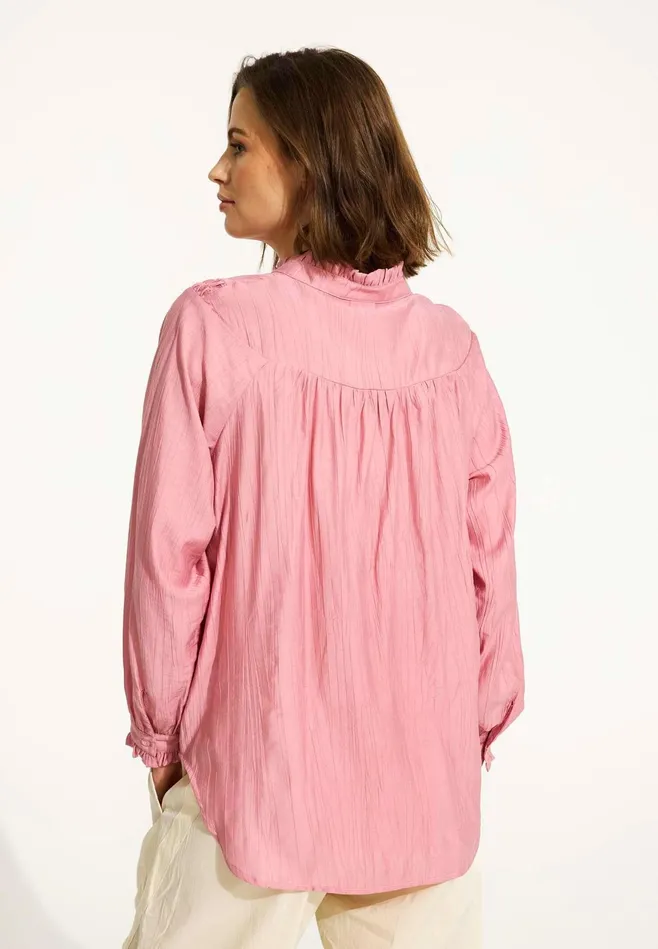 FANNY SHIRT 16527 215 Rose 215 Women IN FRONT BLOUSES SHIRTS