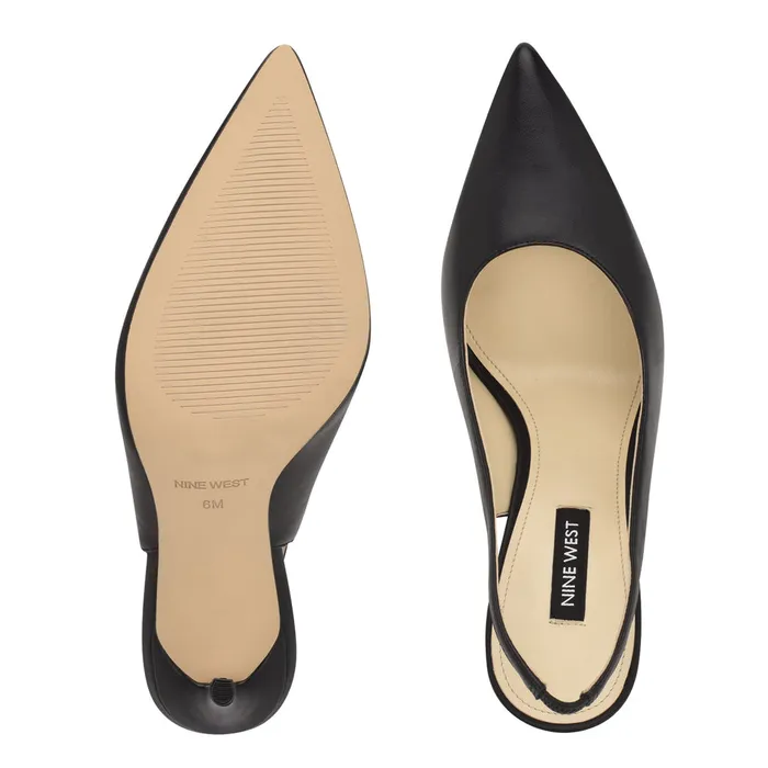 Feather Pointy Toe Slingback Pumps Feather Pointy Toe Slingback Pumps