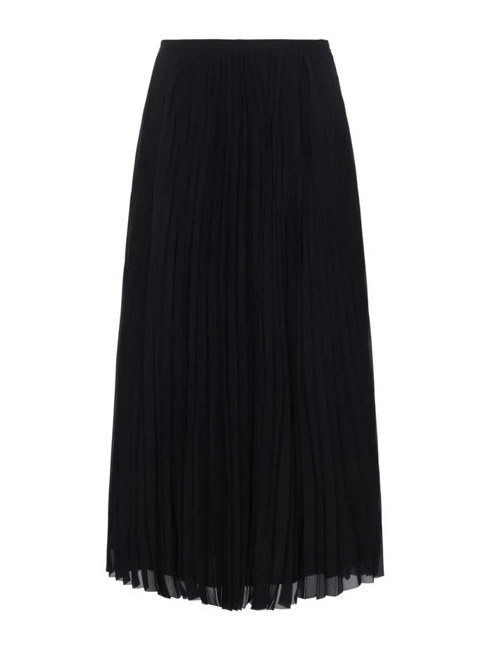 Fernanda Pleated Skirt Black Women L039Agence Skirts Fernanda Pleated Skirt Black Women L039Agence Skirts