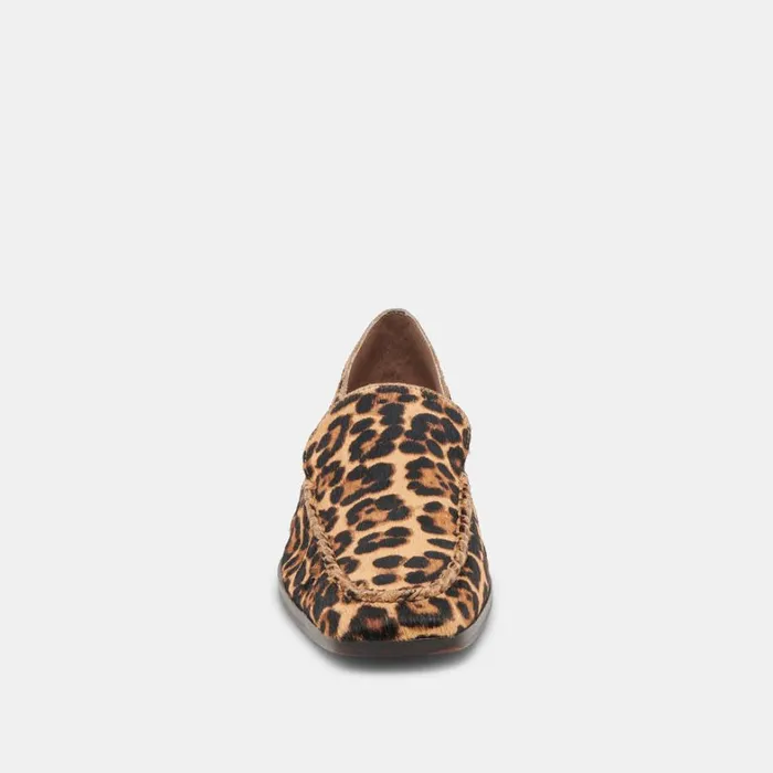 Flats and Loafers Women Dolce Vita Beny Flats Dk Leopard Calf Hair