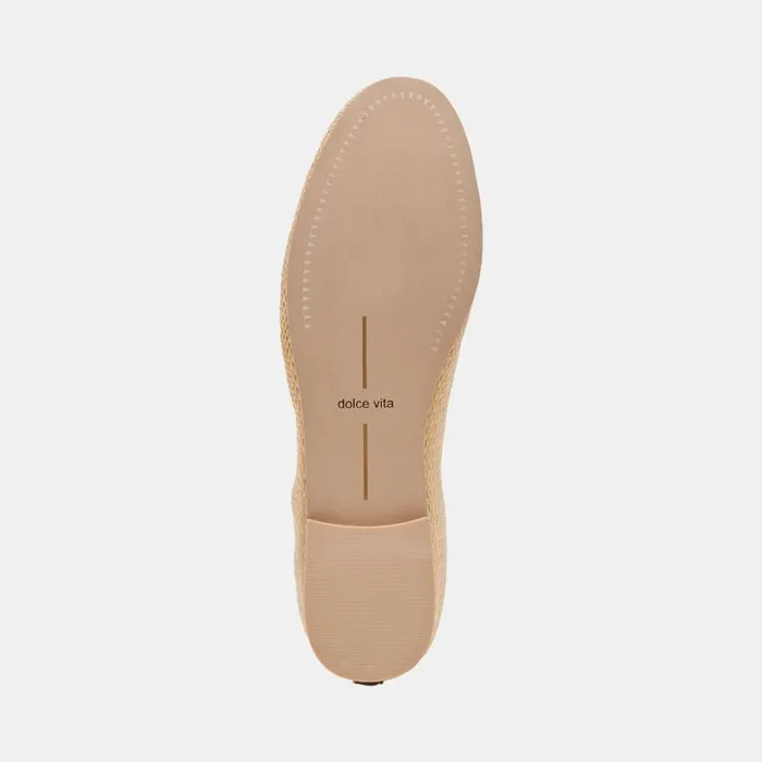 Flats and Loafers Women Dolce Vita Cacy Ballet Flats Natural Raffia