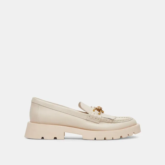 Flats and Loafers Women Dolce Vita Erna Flats Ivory Leather