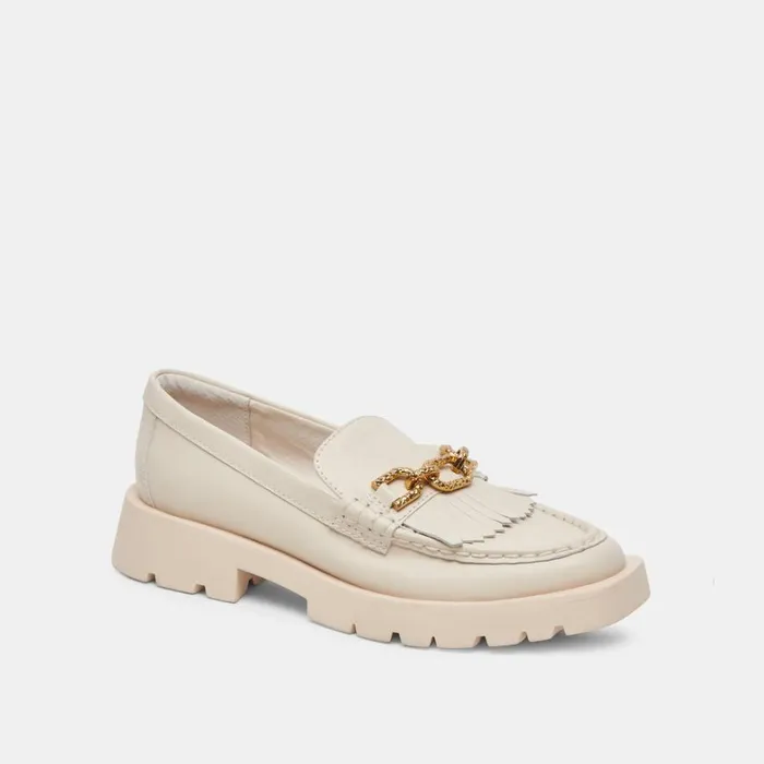 Flats and Loafers Women Dolce Vita Erna Flats Ivory Leather