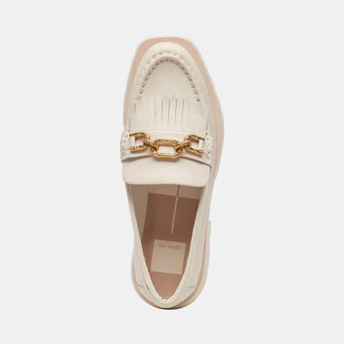 Flats and Loafers Women Dolce Vita Erna Flats Ivory Leather