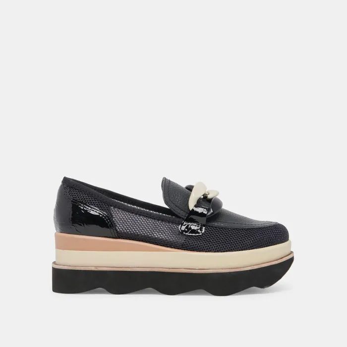 Flats and Loafers Women Dolce Vita Jaksen Sneakers Onyx Mesh
