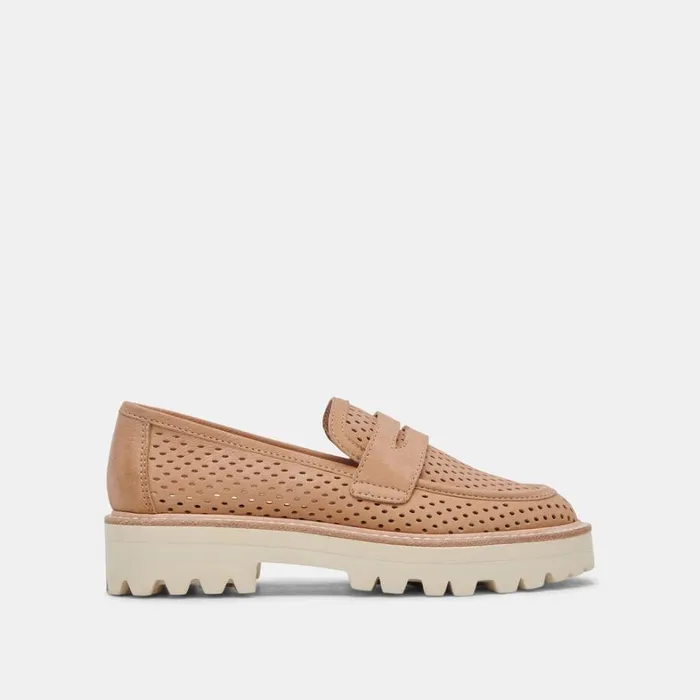 Flats and Loafers Women Dolce Vita Malila Loafers Toffee Nubuck