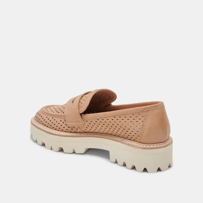 Flats and Loafers Women Dolce Vita Malila Loafers Toffee Nubuck