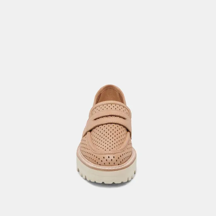 Flats and Loafers Women Dolce Vita Malila Loafers Toffee Nubuck