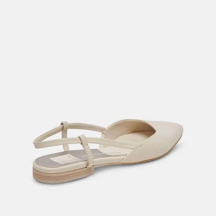 Flats and Loafers Women Dolce Vita Narah Flats Ivory Leather