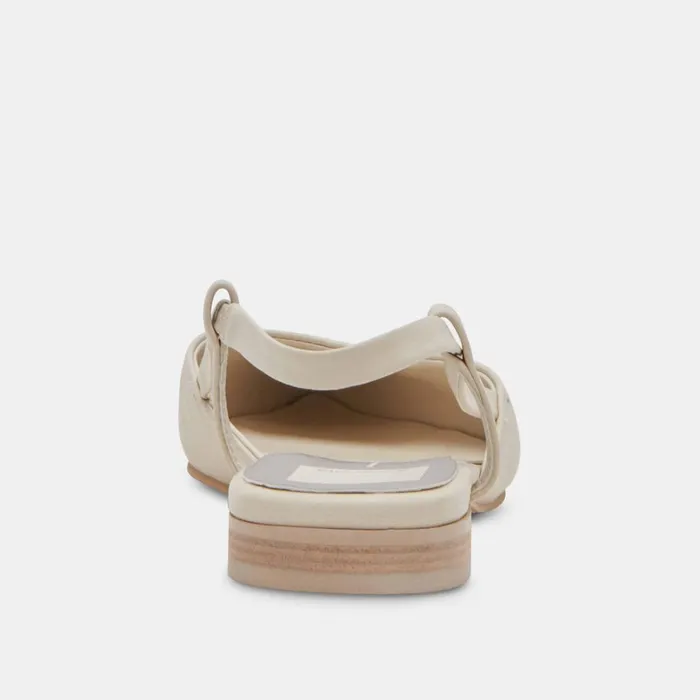 Flats and Loafers Women Dolce Vita Narah Flats Ivory Leather