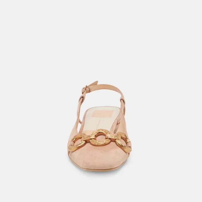 Flats and Loafers Women Dolce Vita Ramano Flats Toffee Suede