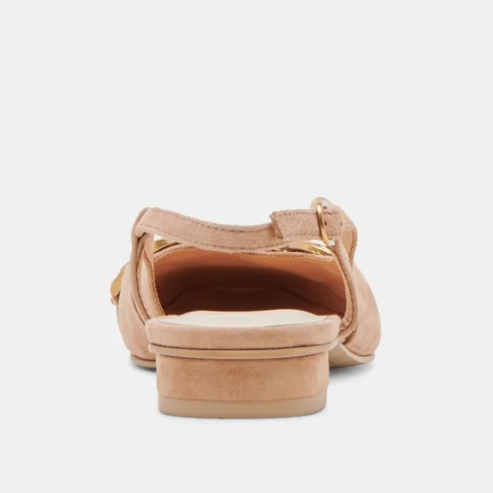 Flats and Loafers Women Dolce Vita Ramano Flats Toffee Suede