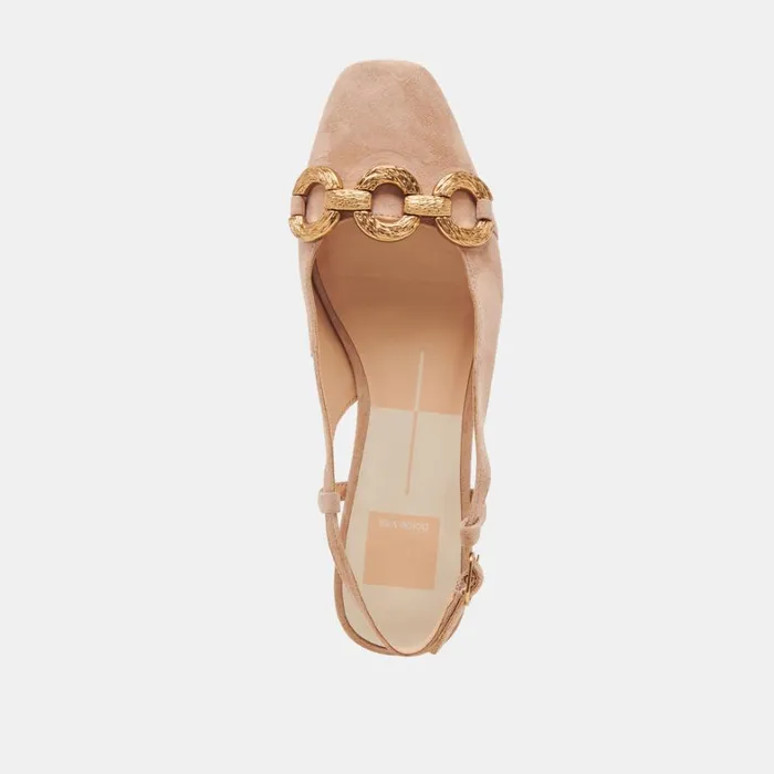 Flats and Loafers Women Dolce Vita Ramano Flats Toffee Suede