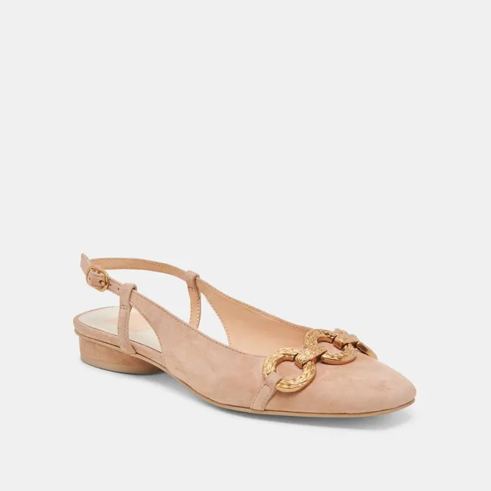 Flats and Loafers Women Dolce Vita Ramano Flats Toffee Suede