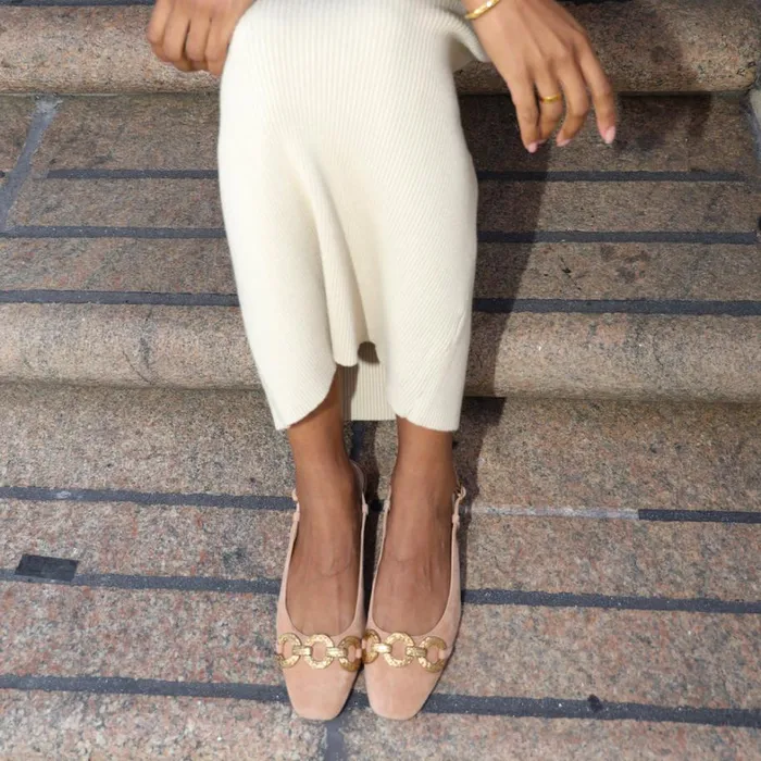 Flats and Loafers Women Dolce Vita Ramano Flats Toffee Suede