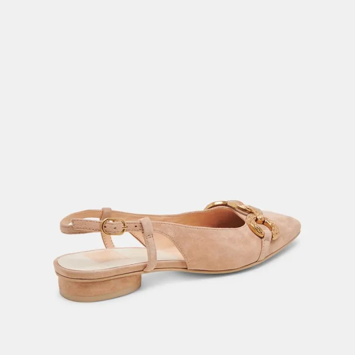 Flats and Loafers Women Dolce Vita Ramano Flats Toffee Suede
