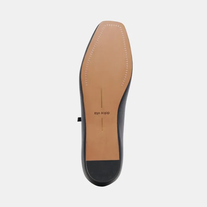 Flats and Loafers Women Dolce Vita Reyes Ballet Flats Black Leather