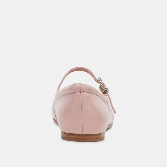 Flats and Loafers Women Dolce Vita Reyes Ballet Flats Pink Crinkle Patent